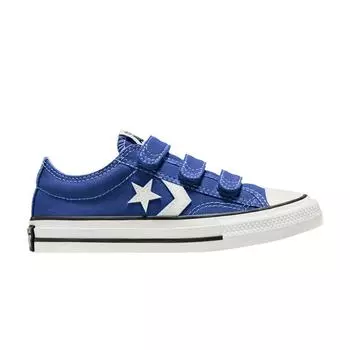 Converse Star Player 76 EasyOn Low PS синие детские кеды винтажно-белые черные A10388C 28