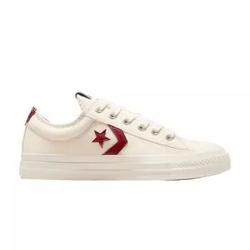 Converse Star Player 76 Low Egret Park красные мужские кеды кремовые A12591C 36