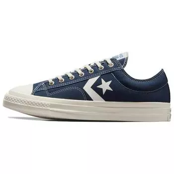Converse Star Player 76 Low Navy Vintage Белые кроссовки унисекс Синие A08540C 38