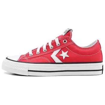 Converse Star Player 76 Low Premium Canvas - Кроссовки унисекс красные белые черные A11530C 36