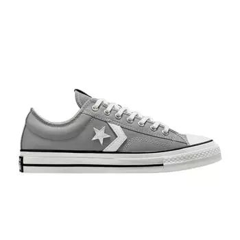 Converse Star Player 76 Low Premium Canvas - классические серые унисекс-кеды винтажно-белые A11510C 38