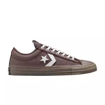 Converse Star Player 76 Low Tough Textures - прочные коричневые кроссовки унисекс Egret White A12713C 42