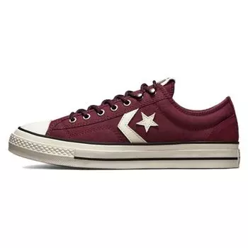 Converse Star Player 76 Retro Hike Low Deep Bordeaux Кроссовки унисекс Red Egret Black A04250C 35.5