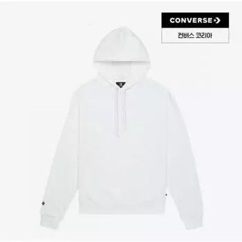 Converse Толстовка большого размера белая 10024494 A01 10024494 A01 90