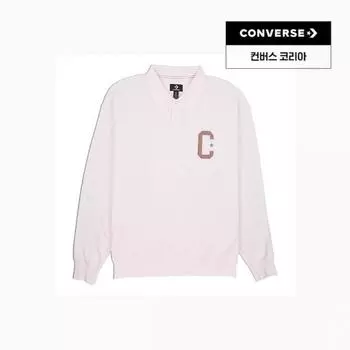 Converse Толстовка с круглым вырезом и воротником в стиле ретро Aigret 10028004 A03 95