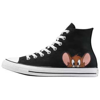 Converse Tom & Jerry x Chuck Taylor All Star High Black Men Sneakers Multi White A15113C 37