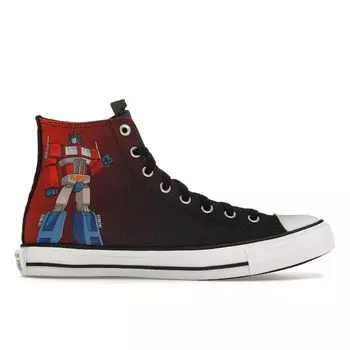 Converse Transformers x Chuck Taylor All Star High Autobots унисекс кеды красные черные Fever-Dream A11659C 41.5