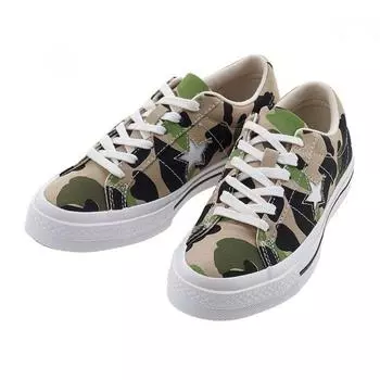 ConverSe Women S One Star Low Archive Print Car Camo 165027c US3(220)