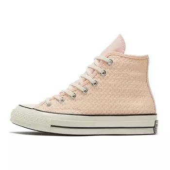 Converse Женские кроссовки Chuck 70 High Alt Exploration — малиновые с оранжевым оттенком Cantaloupe Egret 570277C 36.5