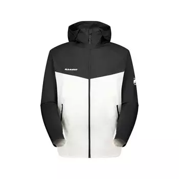 Convey Ветровка с капюшоном Куртка Asian Fit WB с капюшоном Куртка AF Men [Mammut] Мужская/Convey 1012-00530 черно-белый