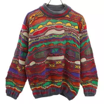 COOGI Сделано в Австралии Комбинезон с ручками Длинный рукав 3D вязка 12-14 свитер Детский Б/у