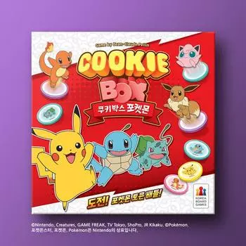 Cookie Box Pokemon, популярная корейская настольная игра