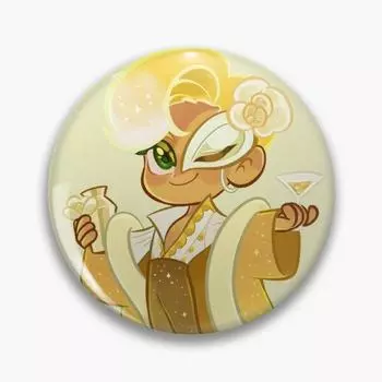 Cookie Run, сверкающее печенье 39 S Star, настраиваемая мягкая пуговица, булавка для одежды, брошь для влюбленных, креативный подарок, ювелирные изделия, шляпа, декор, воротник