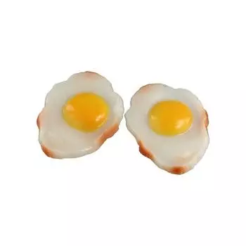Cooking Toys Simulation Steak Model Pretend Play Fake Fried Eggs Fake Food Toys Kitchen Toys Egg