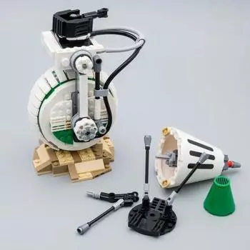 Cool D-O Robot Model Toys, Creative Space Movie Toy Series, Compatible DO Robot Building Blocks Set