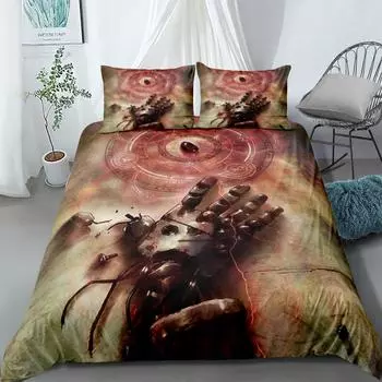 Cool Doodle Urban Art Duvet Cover Set without sheet King Queen Double Full Twin Single Size Bed Linen Set 140x210cm