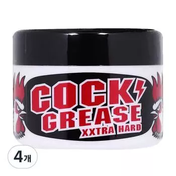 Cool Grease Cock Grease XXX, 210г, 4 штуки, лучшие мужские средства для волос из Кореи