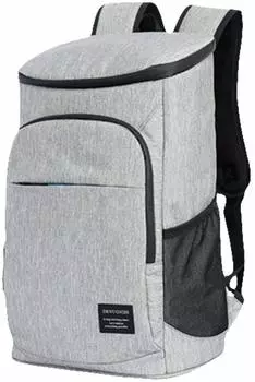 Cool Insulated Insulated Insulated Insulated Large 3 Colors [FUPUONE] Рюкзак, Сумка, Сумка, Рюкзак, Водонепроницаемый, Вместимость, (Серый) серый