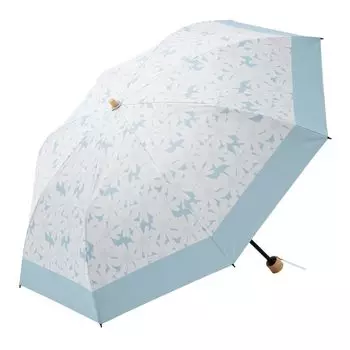 Cool Plus Folding Parasol for UV Heat and Light 50cm x 8 Light UV Protection Heat and Light Grade 1 Women, Blocking, Ribs, 100% Blocking, 99.9%+