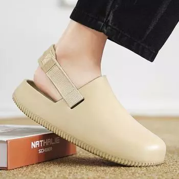 Cool slippers 2024 new summer casual wind bag head Velcro sandals outdoor men s outer wear beach shoes foreign trade 40