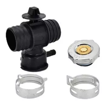 Coolant Connector And Radiator Cap Kit For Chrysler, Dodge, Jeep Vehicles 2009-17