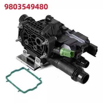 Coolant Thermostat Housing Fit For Peugeot 208 308 Citroen Berlingo B9 C3 MK3 1.6HDI