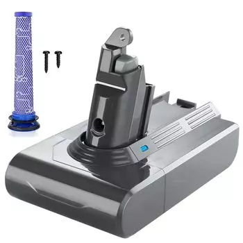 COOLBEAR V6 DC62 DC61 DC72 DC74 HH08 SV09 SV08 SV07 4000 мАч пылесос с маркировкой PSE с фильтром совместимый продукт и т. д.. 21.6в