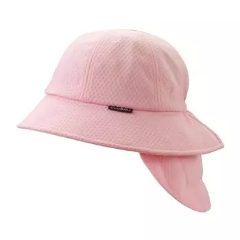 Coolbit Детская охлаждающая солнцезащитная шляпа от теплового удара, солнцезащитный соус, солнце [coolbit] Шляпа, козырек, детская шляпа, профилактика, шляпа, тень, шляпа, WR-HT901S (розовый)
