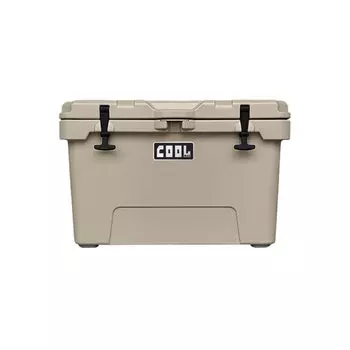 Cooler Box Insulated Car Disaster Long Time UV Bottle Ice Heat Stroke Prevention Beige (42L/45QT) Box, Refrigerator, Prevention, Outdoors, Camping,