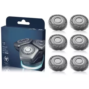 COOLHILL Shaver Replacement Blade 9000 Series Replacement Blade Shaver Head Razor Replacement 9000 series Shaver Replacement Parts 6 Pieces x 2 Set