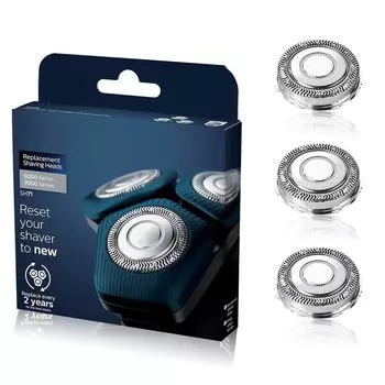 COOLHILL Shaver Replacement Blade Series Сменные лезвия для бритвы Серия сменных лезвий для бритвы Сменные части для бритвы Набор из 3 прецизионных мужских деталей