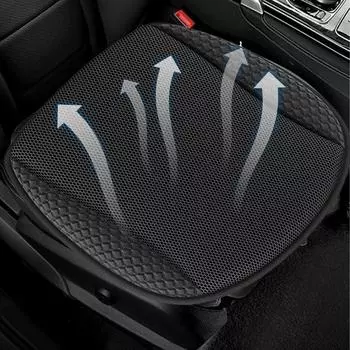 Cooling Car Seat Cushion Cooled Seat Cover Non-Slip Chair Car Seat Protector Breathable Summer Cool Air Seat Cover For Car SUV