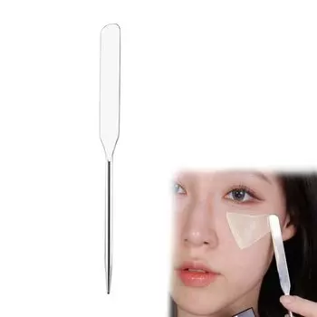 Coollooda Spatula Косметический инструмент Консилер Нержавеющая сталь Тональный крем Тени для век Металлический шпатель для макияжа