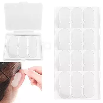 Coollooda ушной уплотнитель эльфийские уши Содержит 60 штук наклеек для коррекции духовных ушей маленькие уши делают ваши уши больше маленькое лицо косплей маскировка реквизит