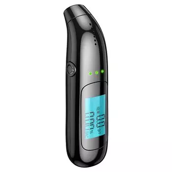 Coolooda Alcohol USB Alcohol High Commercial Алкотестер Алкоголь Измерение алкоголя Легко Удобно Предотвращает Предотвращает Пьяный Проверщик,