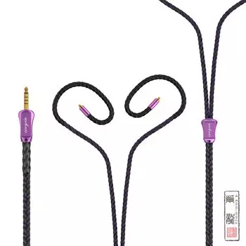 cooyin ShiRyu Recable MMCX кабель для наушников HIFI качество звука 8 ядер монокристаллическая серебряная оплетка литцендрат для Shure серии SE для JVC серии HA