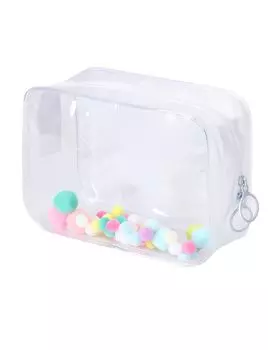 Copeflap плюшевая игрушка сумка для переноски мягкая сумка Ita сумка прозрачная прозрачная сумка Oshikatsu для 15 см мягкая (Белый, Игрушка) белый