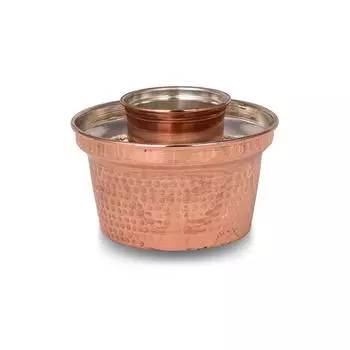 Copper Elite Ehlikeyf, Охладитель раки, Мини-ведерко для льда, Медное ведро для льда, Чиллер для турецкого раки, Медный охладитель для напитков, Крошечное ведро для льда, 100% медь