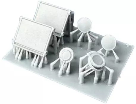 Copper State Model Nieuport Interior Detail Parts Copper Plastic Model Parts COPA32016 1/32 XI/XVI (for State) (Airplane)