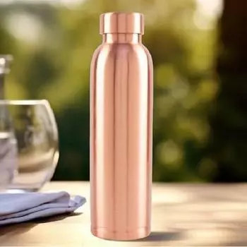Copper Water Bottle | Copper Water Bottle 1+ Litre | With Anti Oxidant Properties | Helps improve immunity and digestion