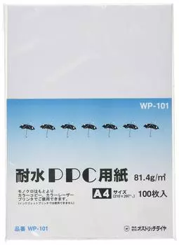 Copy paper A4 100 sheets Ostrich PPC paper water resistant WP-101