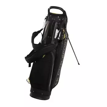 Coq 22 Model Golf Caddy Bag Lightweight 9 Type 4 Division Compatible with 47 Inch QQBUJJ01 BK00 [Le Sportif] Autumn/Winter 3.0kg Men s (Black)