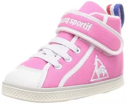Coq Baby Shoes Sanremo CVII First Shoes Made in Japan Sneakers Velcro for Children Lightweight Easy to Put On and Take Off LP cm [Le Sportif]