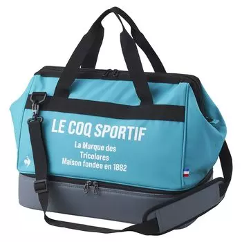 Coq Boston Bag Double Layer для хранения обуви с застежкой на плечевой ремень для гольфа LG5SBB00M GR00 БЕСПЛАТНО [Le Sportif] Мужская (зеленый)