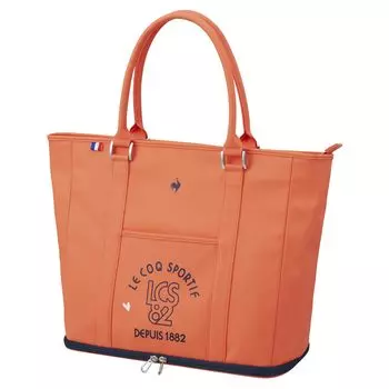 Coq Boston Bag Tote Bag Двухслойная сумка для хранения обуви на молнии Характеристики Golf QQCXJA02 OR00 [Le Sportif] (оранжевый)