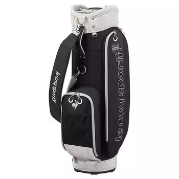Coq Caddy 9 4 Compatible with 47 Golf QQBWJJ03W BK00 [Le Sportif] Bag, 3.2kg, Type, Divisions, Inches, Built-in Self-Club Case, Men s (Black)