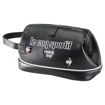 Coq Cart Bag Classic Magnetic Closure Large Capacity Golf LG5STT42M BK00 [Le Sportif] Men s (Black)