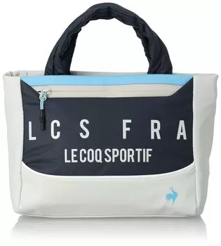 Coq Cart Bag Round Pouch Graphic Design Front Logo Golf QQBWJA42 NVSA [Le Sportif] Men s (Navy Saxophone)