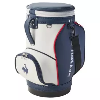 Coq Cooler Caddy Bag Insulated Game Outdoor LG5SBZ80M WHNV x [Le Sportif] Сумка, Тип, Сумка, Watching, Golf, Мужская (Белый темно-синий)