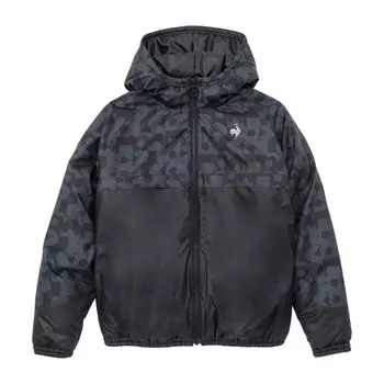 Coq Filled Windbreaker Water Heat BK M [Le Sportif] Jacket, Repellent, Windproof, Retention, Women s